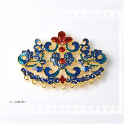 China Diy accessories 2021 Chinese style alloy material ladies diy bridal accessories for sale