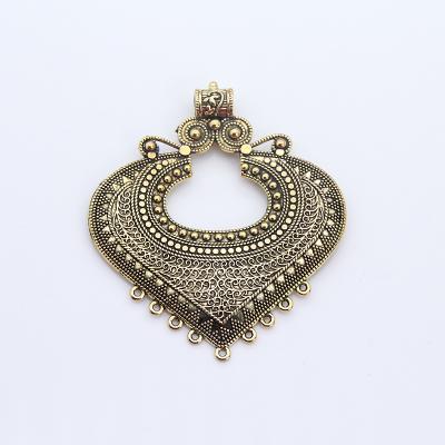 China Diy Accessories Alloy Retro Bronze Exaggerated Jewelry Accessories Earings Women, Accessories Packaging Jewelry for sale