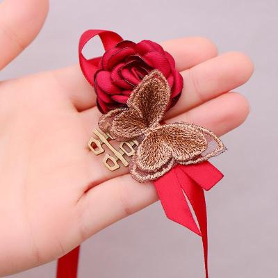 China 2021 Chinese style butterfly self-designed bracelet for ladies, personalized bracelet for sale