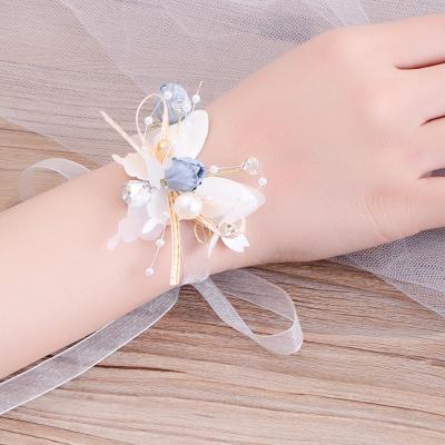 China 2021 low bracelet, 2021 Chinese style luxury pearl flower ladies bracelet for sale