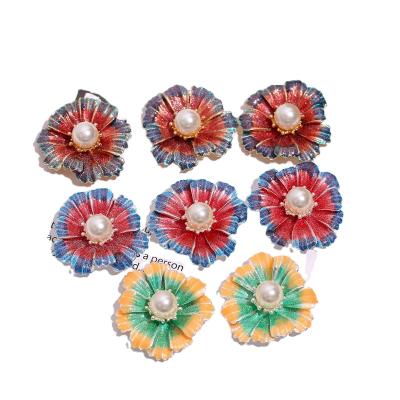 China Diy accessories 2021 popular pearl color flowers accessories diy shoes bag accessories accessories for sale