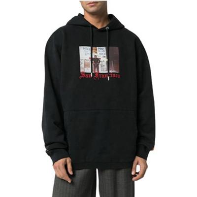 China High Quality Men's Plus Size Sublimation Sport Sweatshirt Oversized Pullover Hoodie for sale