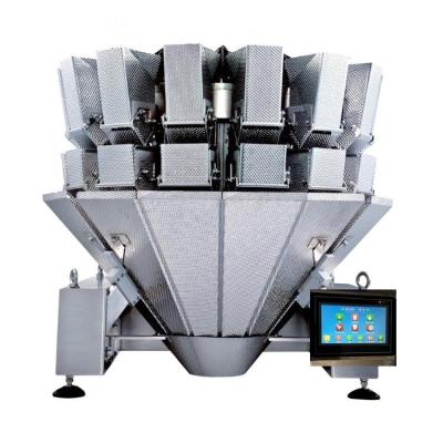 China High efficiency multi head combined weighing machine fresh salad multihead weigher for potato onion and tomato for sale