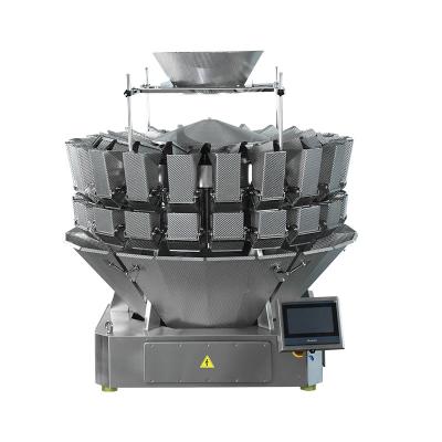 China High efficiency 20 head multihead weigher packaging machine fully automatic food weighing and filling machine for sale