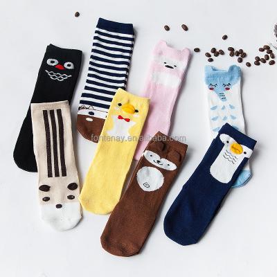 China Antibacterial Cheap Babies Knee High Christmas Design Your Own Socks for sale