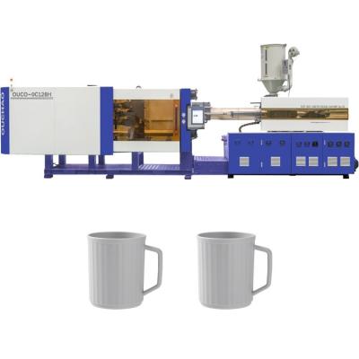 China 128T Container Hydraulic Plastic Injection Molding Machine Blue Energy Saving for sale