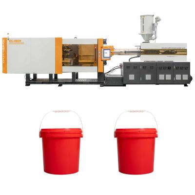 China Plastic Paint Bucket Making 480T Injection Molding Machine With Servo Motor for sale