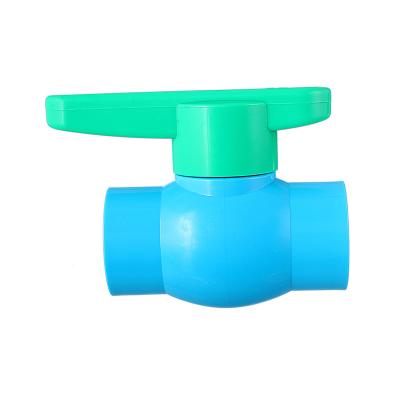 China Factory general wholesale can be customized size water supply and drainage wholesale professional PVC/UPVC plastic ball valve for sale