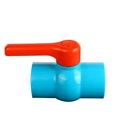 China General 3/4 Inch PVC One Way Ball Valve Price Plastic Ball Valve Hot Selling Ball Valves for sale