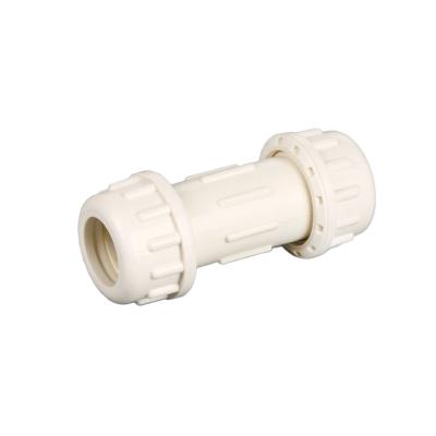 China High Quality PVC General Emergency Repair Quick-Connect Two Way Union Water Supply Pipe Fittings for sale