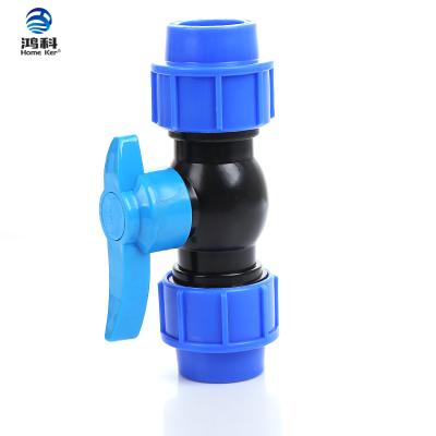 China General UPVC double-roller ball valve for swimming pool, irrigation, environmental protection, water treatment for sale