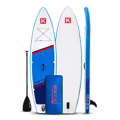 China Water Sport Activity KOETSU Double-Layer Paddle Board Thickened SIP Newbie Surfboard Swept Inflatable Board Pulp Board for sale