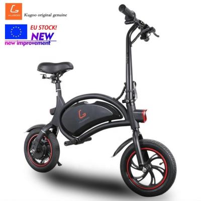 China KugooKirin B1 250W DC Motor Electric E-Bike 23km Mileage Folding Bicycle Electric Bike Lithium Battery Bike Multifunctional for sale