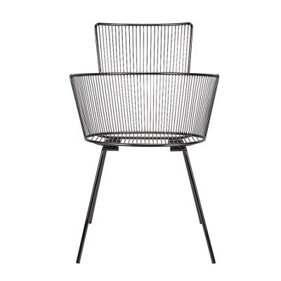 China Convertible Steel Armchair Dining Chair for sale