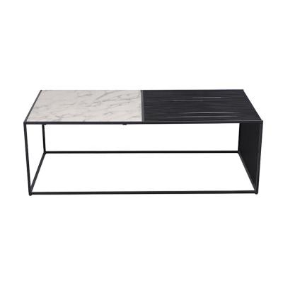 China Coffee Table Marble Wire Top Coffee Table for sale