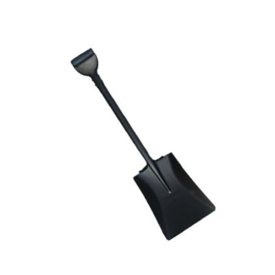 China Low Price Professional Garden Shovel High Quality Square Long Mouth Steel Handled Shovel Agriculture for sale