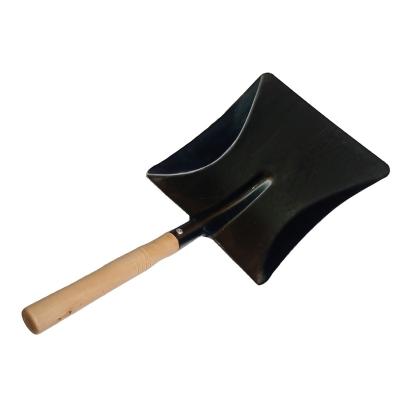 China Professional Fireplace Ash Shovel Mini Wood Handle Daily Cleaning Dustpan From Factory Price Manufacturer for sale