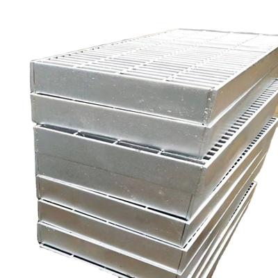 China Modern Galvanized Metal Bar Grating Stainless Steel Grating Galvanized Steel Grating Walkway For Steel Structure Floor Drain Cover for sale