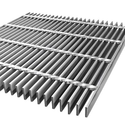 China Traditional Low Price Galvanized Metal Grid Floor Steel Grating Sale Steel Grating Canal Cover Steel Grating For Catwalk for sale