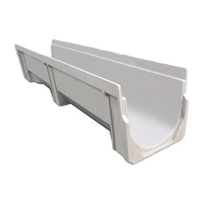 China Modern Width 300 mm Precast U Type Polymer Concrete Linear Drainage Channel EN1433 standard Polymer Concrete Drainage Channel for sale