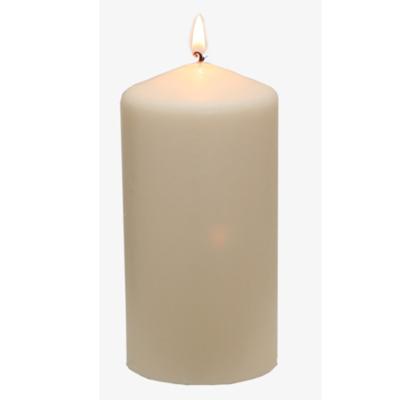 China Long Burning 10*15 Multiple Sizes Wedding Festival Romantic Decoration Cylindrical Smokeless Paraffin Candles for sale