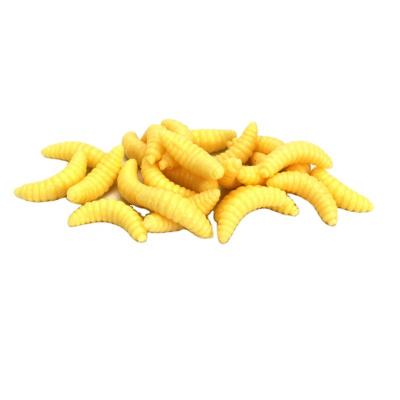 China 2000 pcs/cheap soft lure 20mm 0.7g pack worm fishing lure bulk pack worm for sale