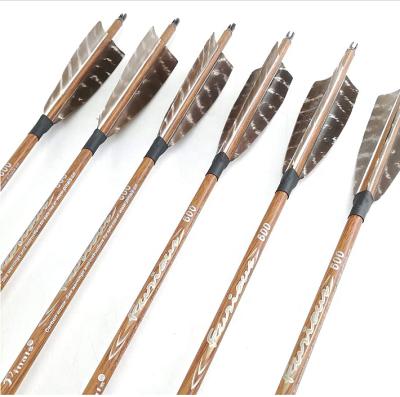 China 12 Pcs Recurve Carbon Arrow Pinals Archery 30inch 100% Pure Carbon Fiber TIR Shaft Bow Arrow Free Shipping for sale