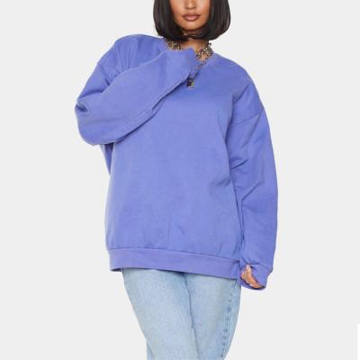 China High Quality Winter Anti-pilling OEM Casual Custom Long Sleeve Cotton For Women Oversized Hoodie for sale