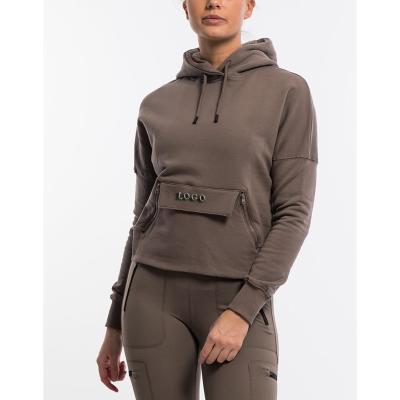 China 2021 Viable New Style 2 Piece Winter Pocket Set Women Apparel Hoodie Tracker Set for sale