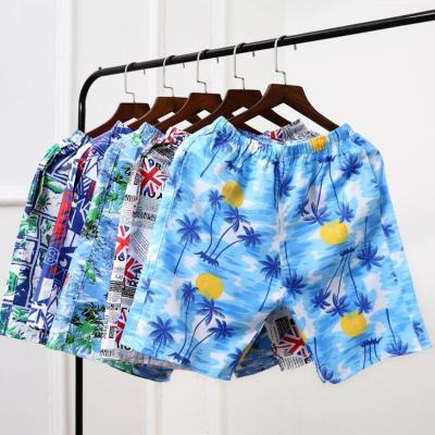 China New Summer Viable Surf Quick Dry Custom Graphics Beach Short Casual Unisex Men Swim Trunks Loose Breathable Beach Shorts For Men for sale