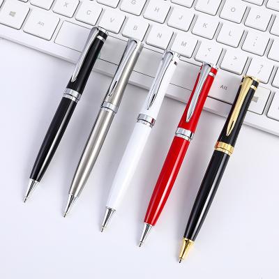 China 2021 Popular Promotion Metal Trackball Pen Wholesale Custom Logo Gift Luxury Ballpoint Pen for sale