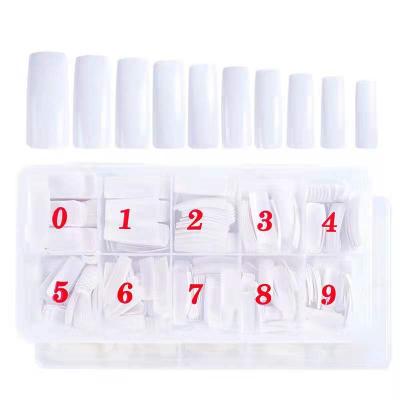 China 500pcs/box Design Ballerina Stiletto Fake Nails False Nail Tip Press On Tips for sale