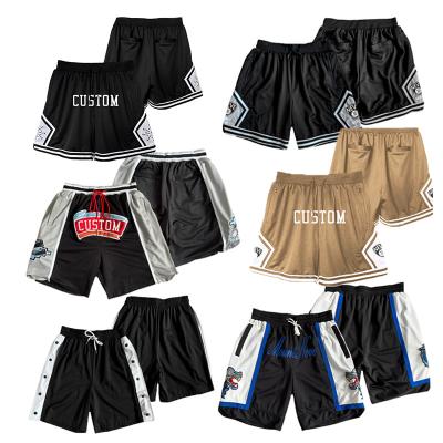 China Custom Wholesale White Basketball Shorts Wear Shorts Basketball Sports Shorts Breathable for sale