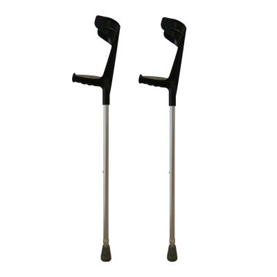 China Comfortable CR209 Elbow Cane For Elderly People Cane Aluminum Elbow Supports Lightweight Forearm Crutches Disable for sale