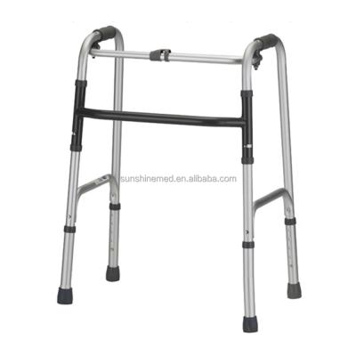 China WA211 Lightweight Folding Frame Medical Support Upward Patient Walker Folding Mobility Walker for Adult Elderly for sale