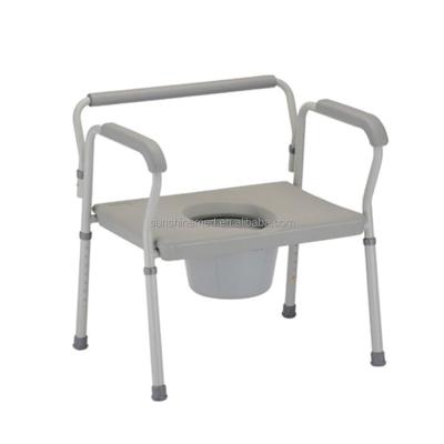 China Comfortable Safety Bariatric Commode Chair With Bedpa Toilet Seat Chair For Elder BA389 for sale