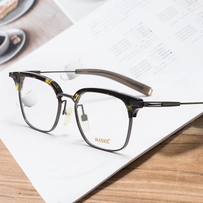 China Fashionable Outdoor Sports Glasses Frame Stainless Steel Frame Optical Glasses for sale