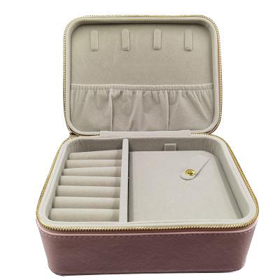 China Popular Jewelry Sotrage Fashion Hot - Selling Pink Jewelry Storage Box Pan Wholesale for sale