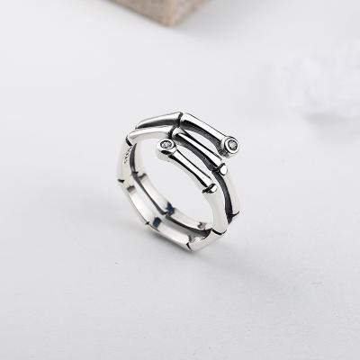 China Simple Wholesale Fashion CLASSIC S925 Sterling Silver Ring For Jewelry Making for sale