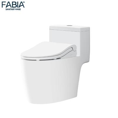 Κίνα Premium Asian Ceramic Water Saver Double-Flow Bathroom Quality Smart Toilet With Seat Heater προς πώληση