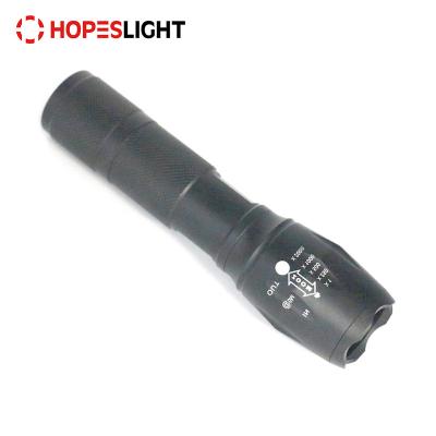 China Emergency high power rechargeable tactical imalent flashlight led for sale