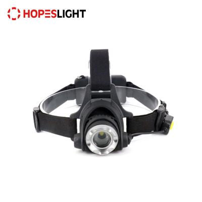 China With Magnetic Cable Charging Brightest Power Zoom Led Ranger Headlamp Flashlight Mine for sale