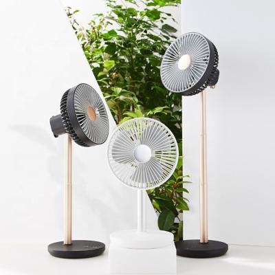 China Table-to-Floor Pedestal Fan Outdoor Fan JISULIFE Rechargeable Oscillating Wind Fan Rechargeable Updated Version in Hot Sale for sale