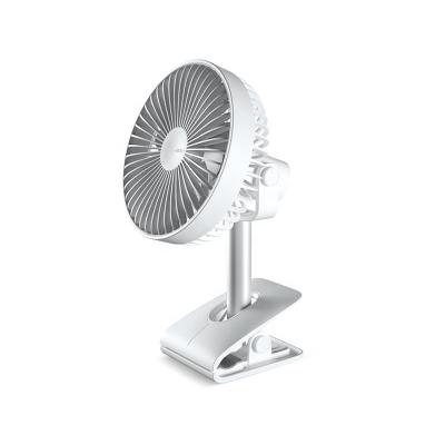 China Baby Stroller Clip Fan JISULIFE F7B Rechargeable Air Cooling Fans 4000mAh Desktop Fan For Outdoor Use Portable OEM USB Clip Fan for sale