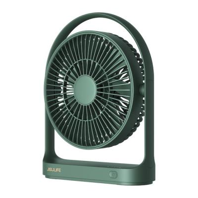 China 360 Degree Adjustable JISULIFE FA19 For Home Using Type-C Lightweight USB Table Fan Outdoor 4 Wind Speed ​​Fans Cooling 4000mAh Battery Fan for sale