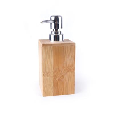 China New Type Sustainable Well Selling Bathroom Accessories Natural Color Handmade Toothbrush Holder Bamboo Bamboo Set for sale