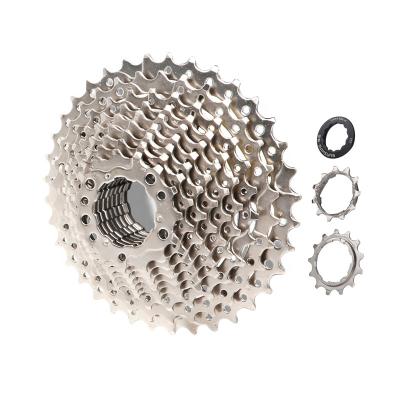 China Steel road bicycle drop out 8/9/10/11 speed bike 11-25/28/36t flywheel steel road bike cassette for sale