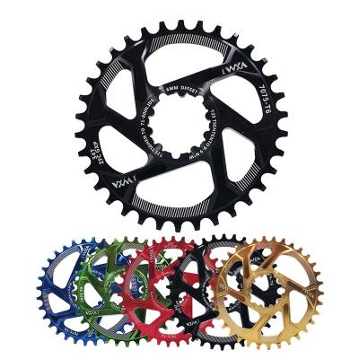 China Mountain Bikes VXM GXP Positive and Negative Teeth Discs Bike Chainring Sprocket 30/32/34/36/38T Bicycle Sprocket for sale