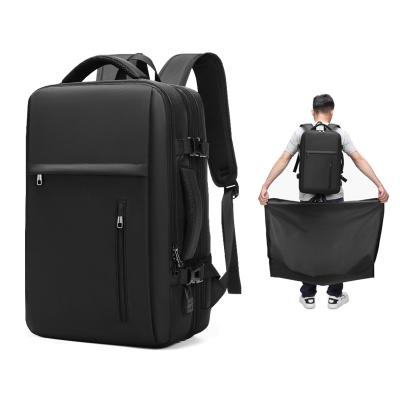 China With New USB Large Capacity Waterproof Backpack Business Travel Laptop Backpack Bag Men for sale