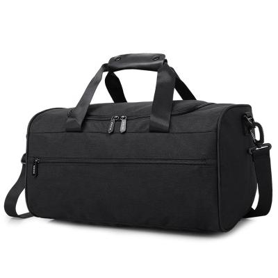 China Patent Leather Large Duty Fitness Travel Duffel Bag Waterproof Black Nylon Mens Sports Gym Duffel Bag for sale